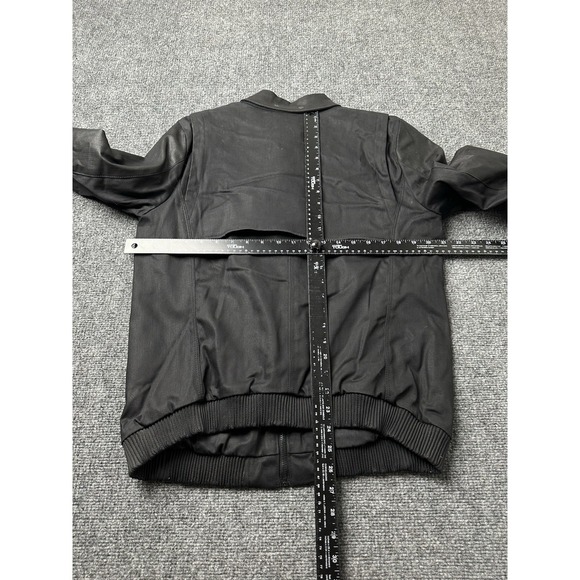 Womens G Star Raw Zip Jacket Black Lightweight Bomber, Size XL - Picture 8 of 10